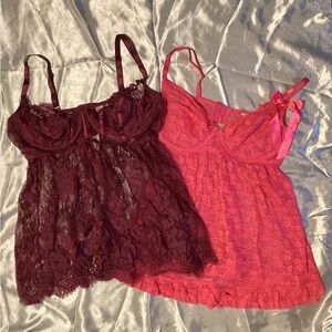 Plus Size Lace Baby Doll Lingerie ~ Size 3X